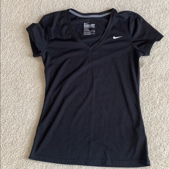 Nike black v neck - Picture 1 of 3